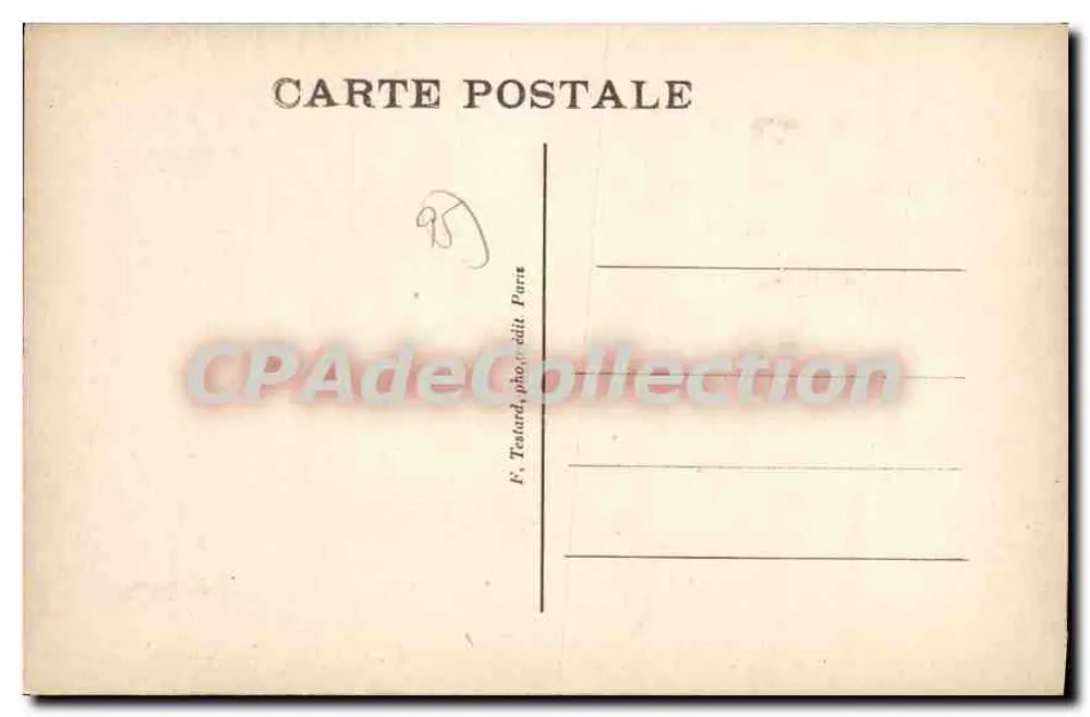 Montmorency — Der Pavillon der Florenz — Haupteingang - Rückseite