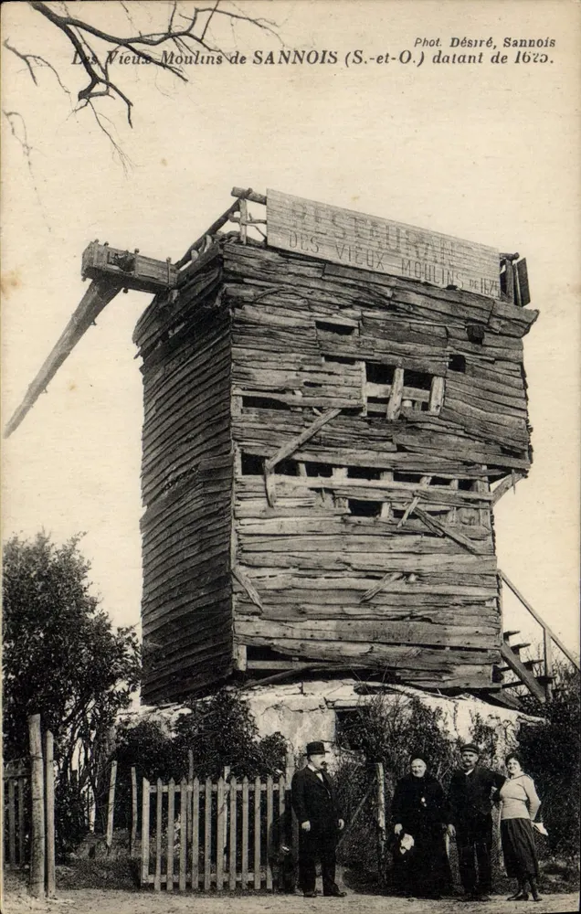Die alten Mühlen von Sannois — Restaurant — Foto. Désiré, Sannois - Vorderseite