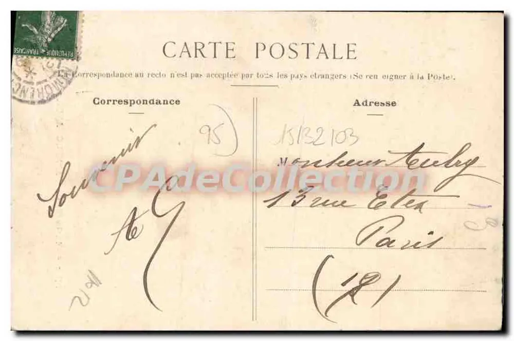 Montmorency — Rue St-Victor — G.I. — n°1565 - Reverso