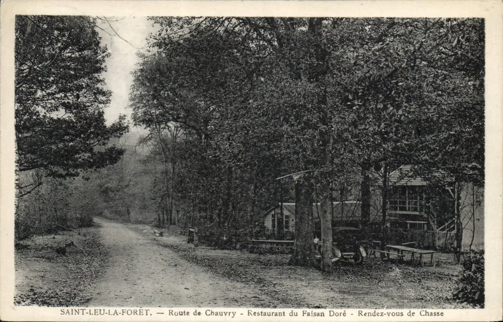 Saint-Leu-la-Forêt — Route de Chauvry — Restaurant du Faisan Doré — Jagdtermin - Vorderseite
