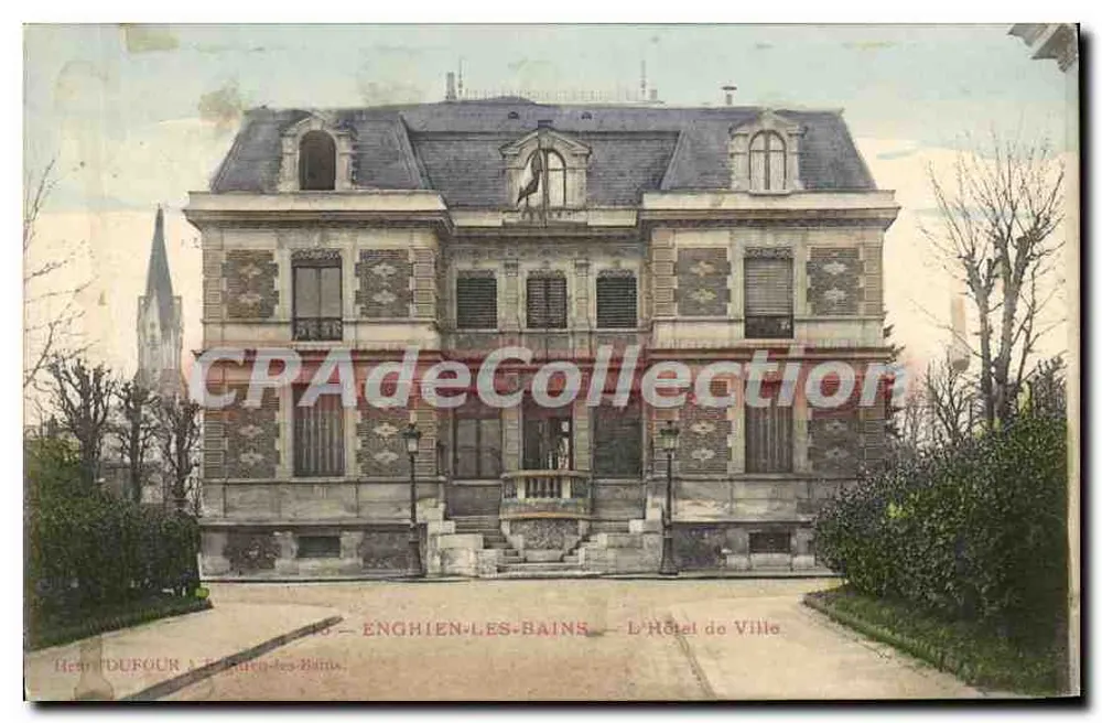 Enghien-les-Bains — Das Rathaus — Henri Toufour - Vorderseite