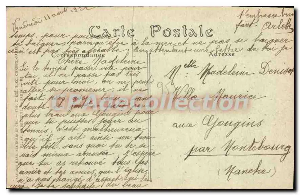 Cormeilles-en-Paris — Ansicht von der Höhe — JND. N°14 - Rückseite