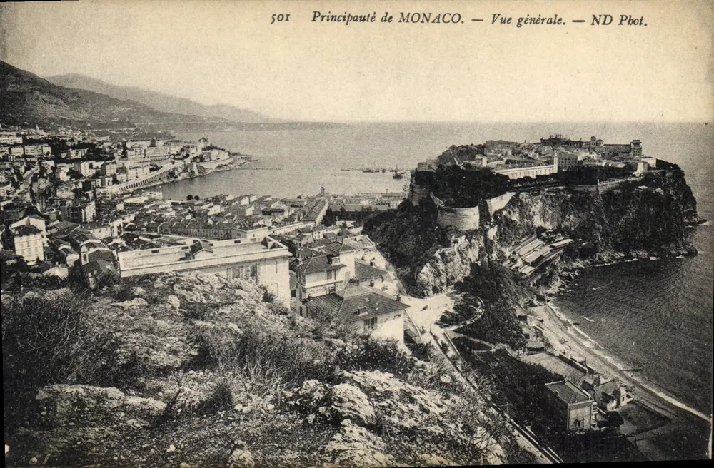 Principauté de MONACO — Vue générale — ND Pbot. - Frente