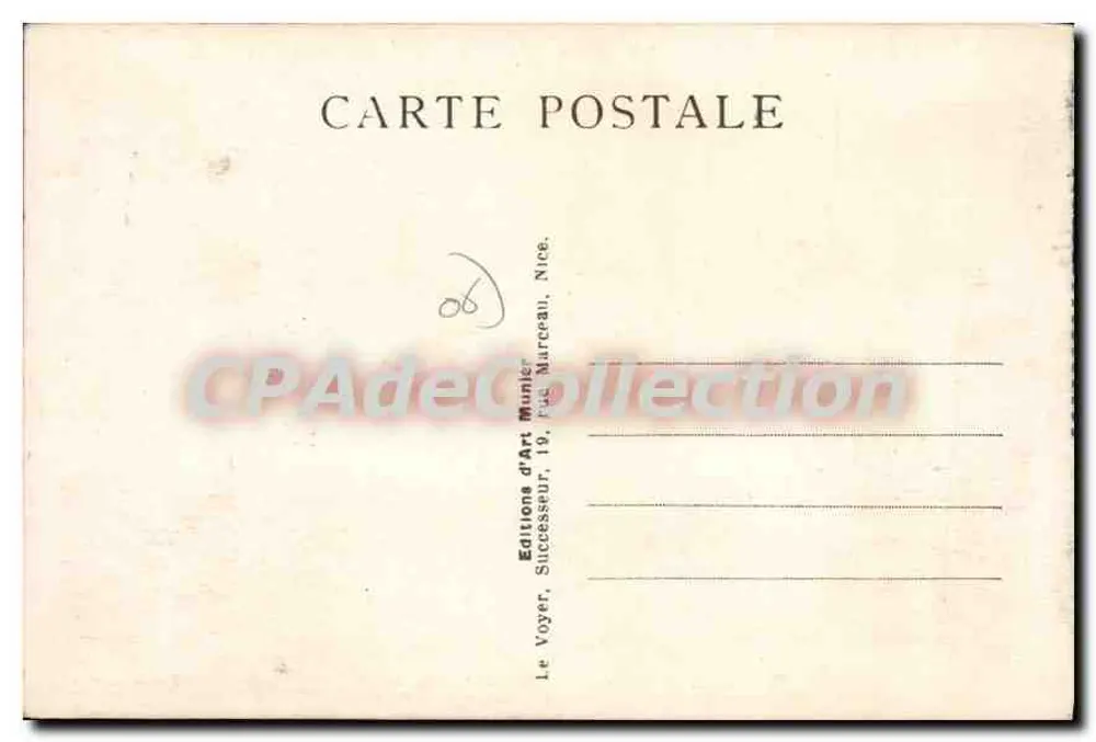 Grasse — Vista geral (lado leste) — Foto Munier, n°32 - Verso