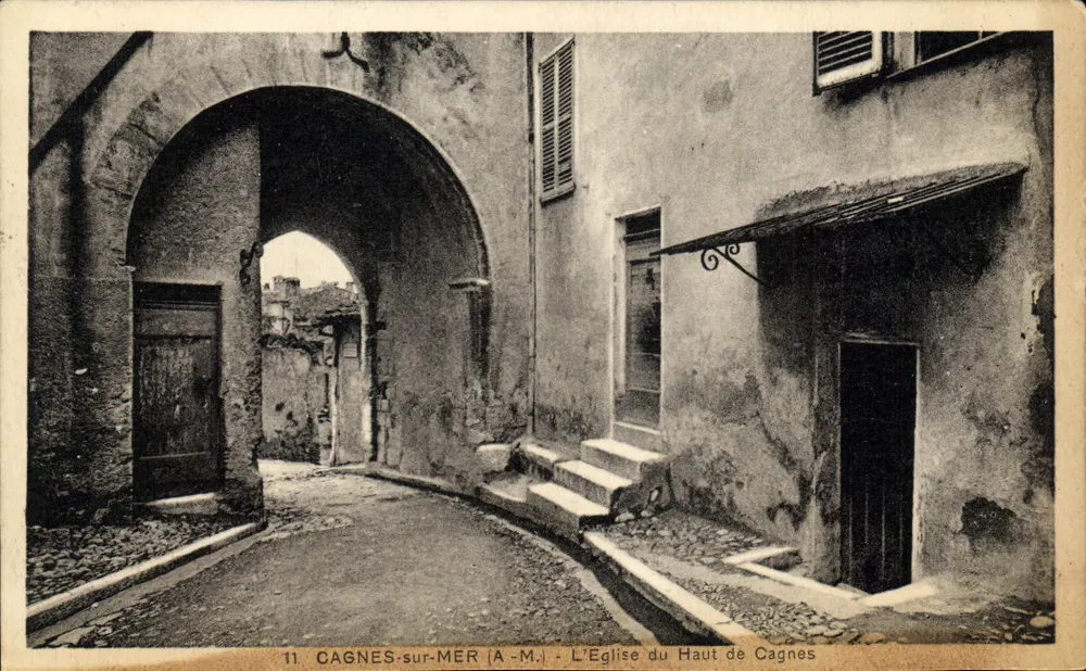 Cagnes-sur-Mer (A.-M.) — Die Kirche von Haut de Cagnes — Edition Edition - Vorderseite