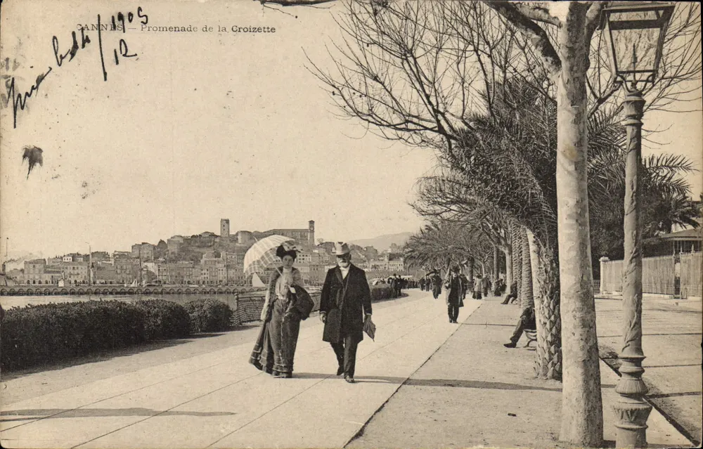CANNES — Promenade de la Croizette — Editore non identificato, numero di serie non visibile - Recto