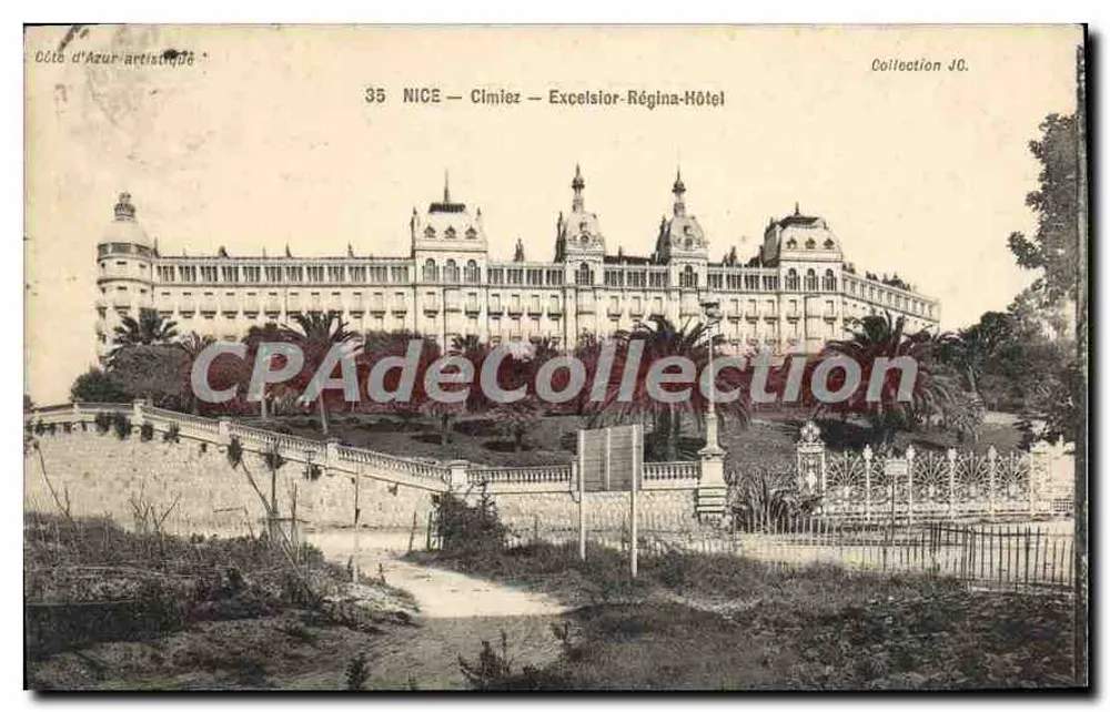 NICE — Cimiez — Excelsior-Régina-Hotel — Collectie JC. - Voorkant