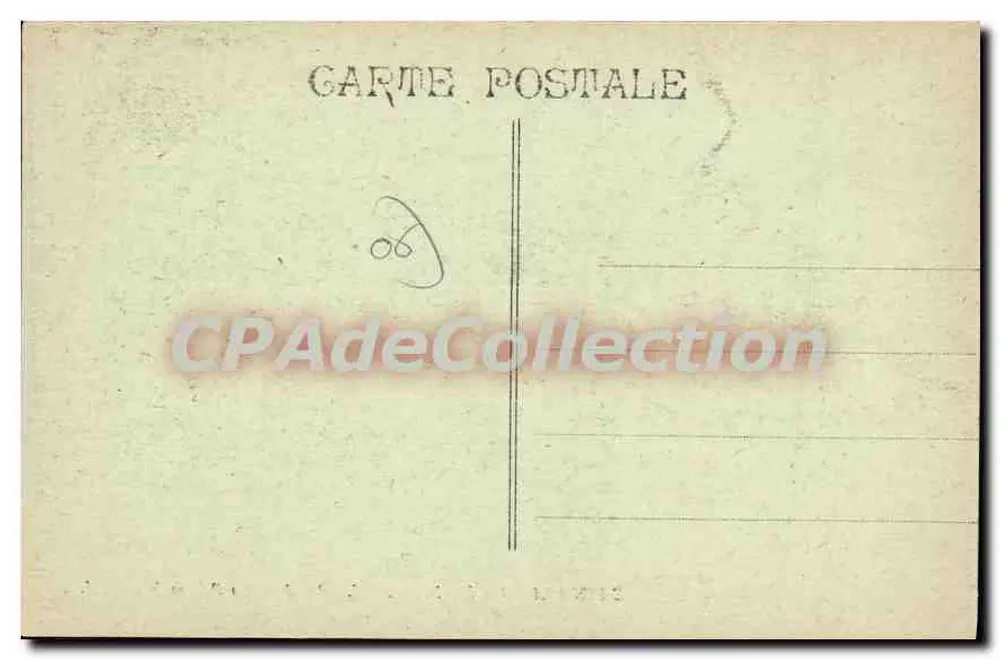 Karneval von Nizza 1911 — La Pescaïris (La Poissonnière) — LL. - Rückseite