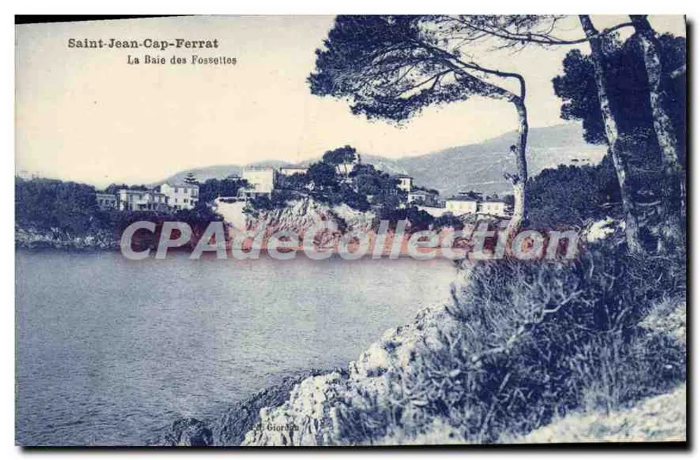 Saint-Jean-Cap-Ferrat — Die Bucht der Fossèttes — A. Giordan - Vorderseite