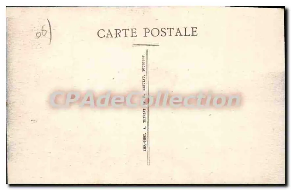 Saint-Jean-Cap-Ferrat — Die Bucht der Fossèttes — A. Giordan - Rückseite