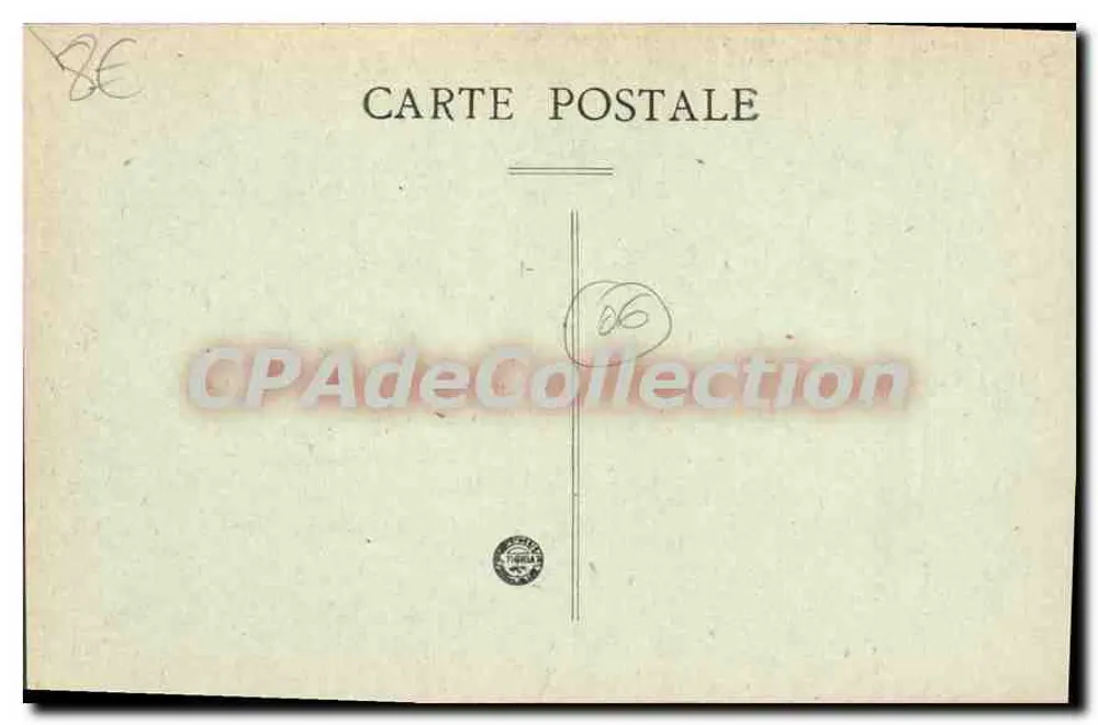 CANNES — La Rue Félix-Faure und die Allées — Ausgabe V. D. F., Cannes, n°32 - Rückseite