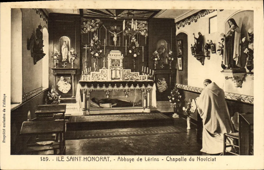 Insel Saint-Honorat - Abtei Lérins - Kapelle des Noviziats - Vorderseite