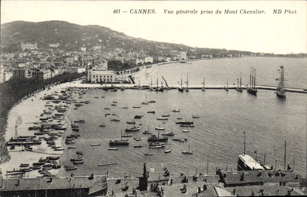 CANNES — Allgemeiner Blick vom Mont Chevalier — ND Fotografie, Nr. 461 - Vorderseite