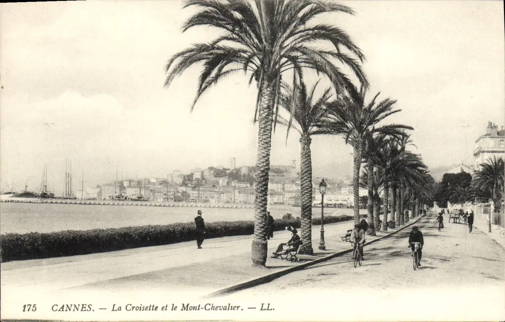 CANNES — Ansicht von La Croisette und Mont-Chevalier — LL. — n° 175 - Vorderseite