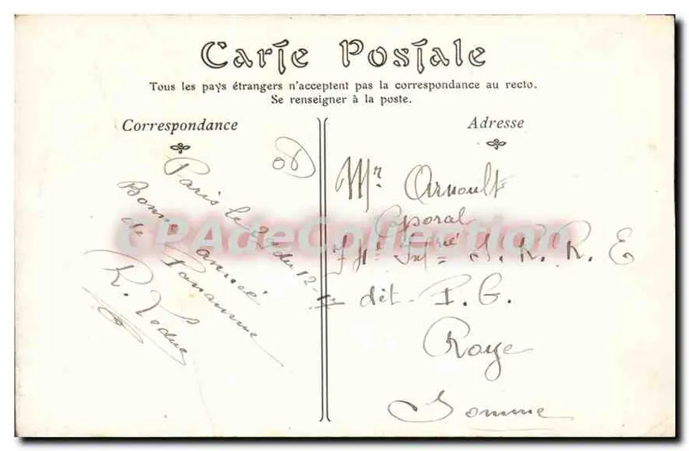 Beaulieu-sur-Mer — Vista geral — CPAdeCollection - Verso