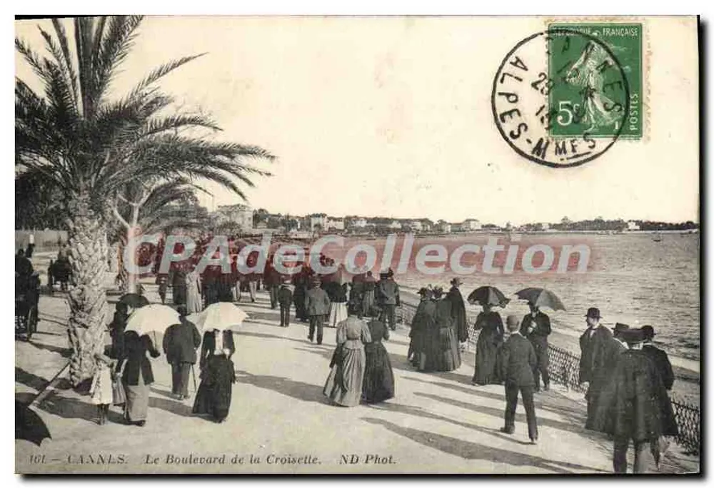 CANNES — Os Boulevards da Croisette — ND Fot. - Frente