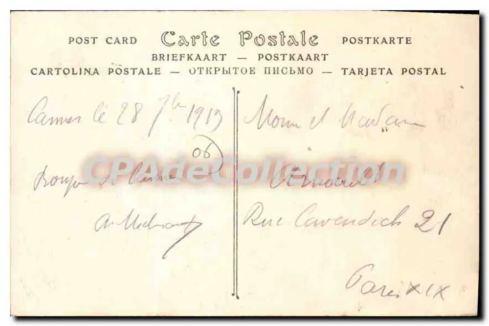 CANNES — Os Boulevards da Croisette — ND Fot. - Verso