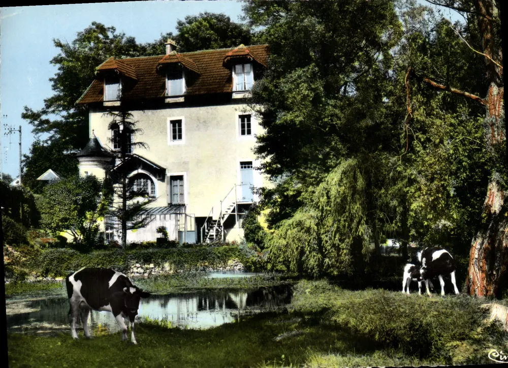 Combs-la-Ville (S.-et-M.) — Alter Mühle von Varennes — Imp. Macon (s.-&-l.) - Vorderseite