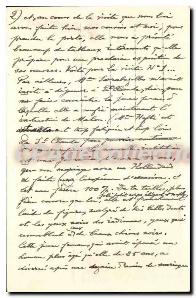 La Garonne (Var) — Os Rochos — Cimbeier Imp. Macon - Verso