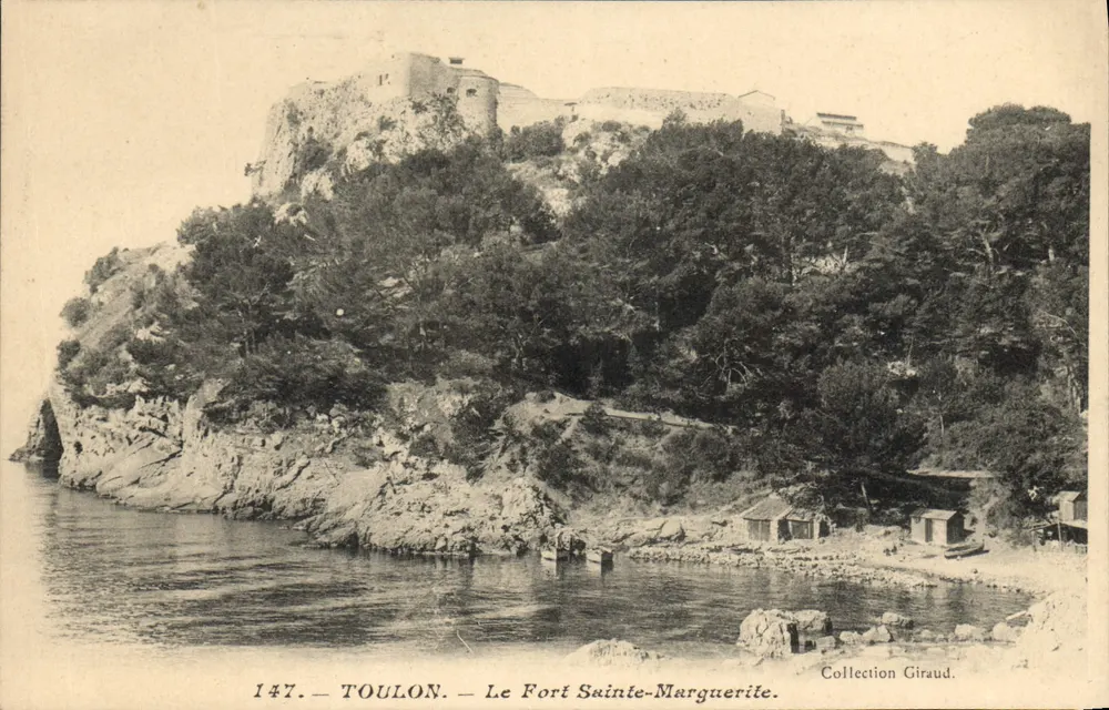 Toulon — Der Fort Sainte-Marguerite — Sammlung Giraud, n° 147 - Vorderseite