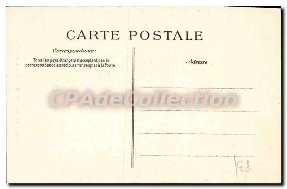 Draguignan — Torre da Hora — B.D. 1794 - Verso