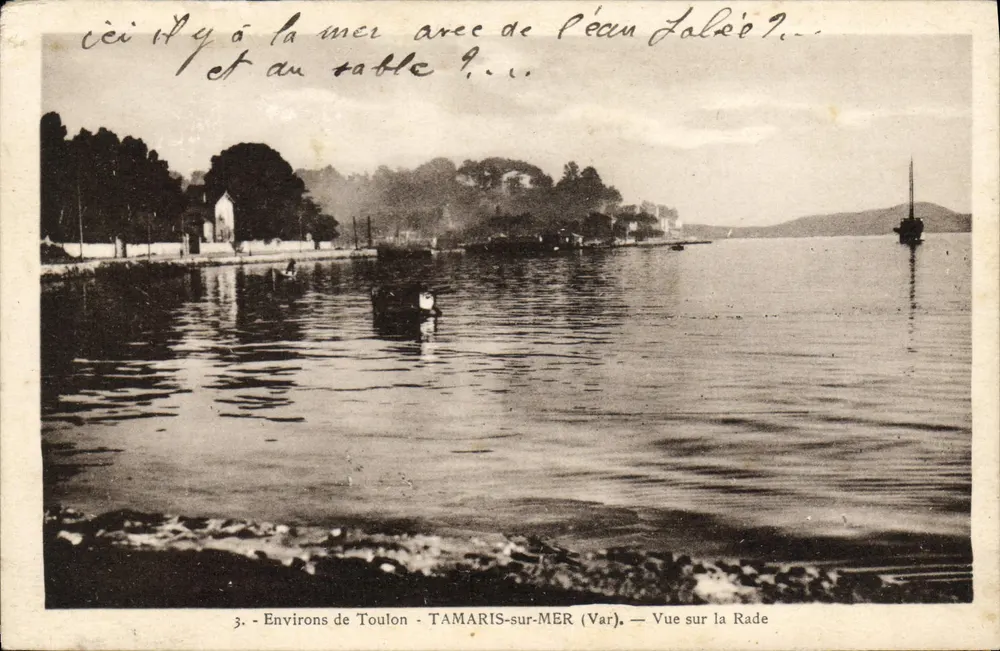 TAMARIS-sur-MER (Var) — Ansicht des Hafens — Umgebung von Toulon - Vorderseite