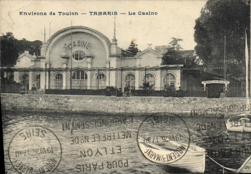 Tamaris — Das Casino — Umgebung von Toulon - Vorderseite
