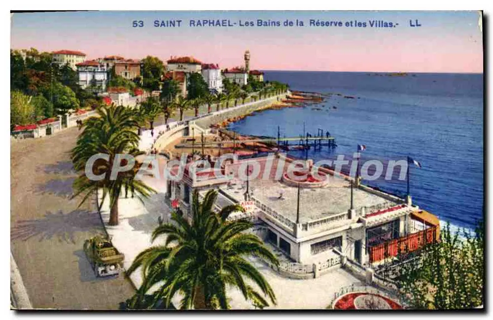 Saint-Raphaël — Die Bäder der Reserve und die Villen — LL - Vorderseite