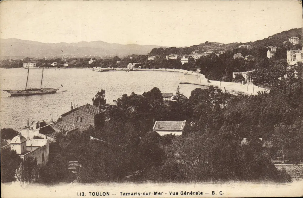 Tamaris-sur-Mer — Allgemeiner Blick — B. C. — Toulon, Nr. 113 - Vorderseite