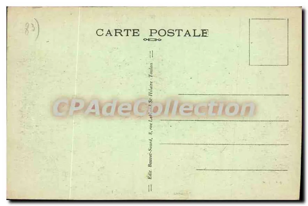 La Seyne-sur-Mer — Ansicht der Sablettes-Strand — Nr. 228, Verlag Bonnet-Sourd, St-Hilaire-Tondon - Rückseite