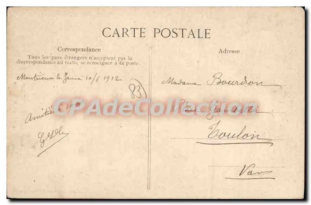 Brücke über den Gapeau — Monttrieux-Le-Jeune — ELD, n°620 - Rückseite