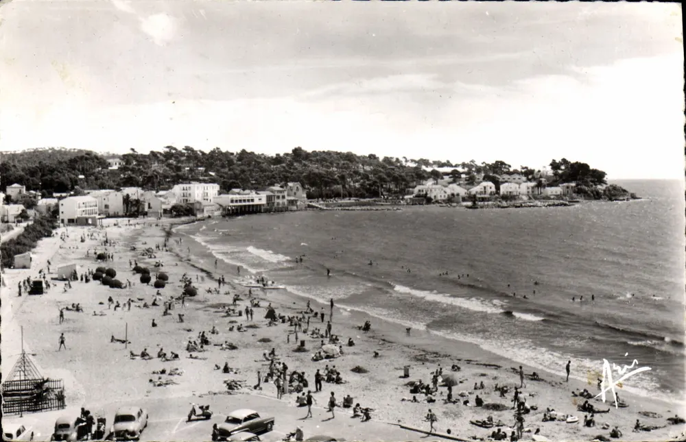 Les Sabettes — A Praia — Edições ARIS - Bondol - Frente