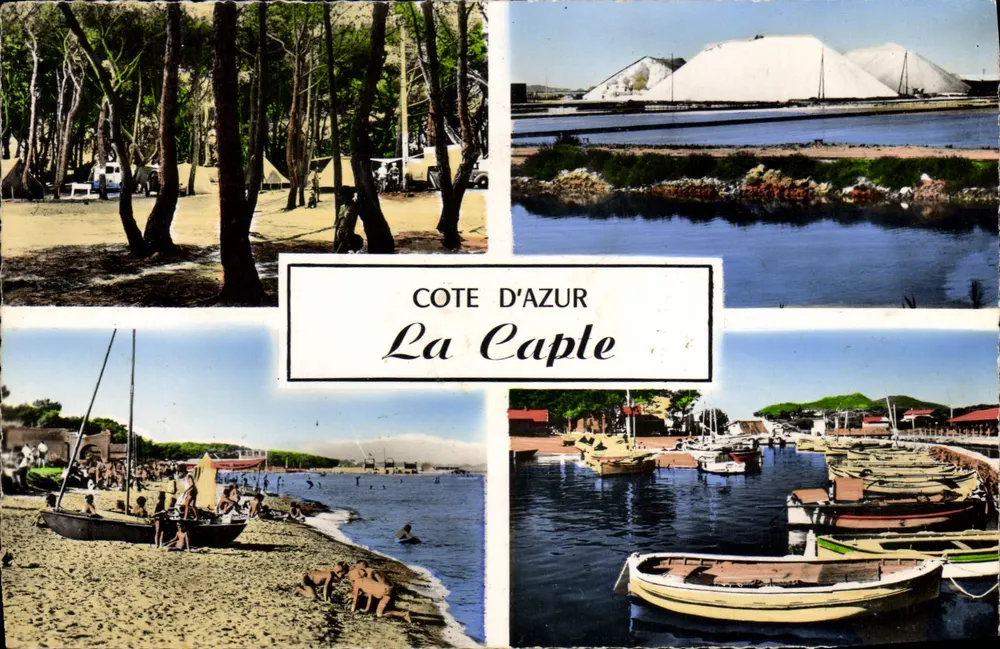 La Capte — Côte d'Azur — Edições ARISCOLOR - Frente