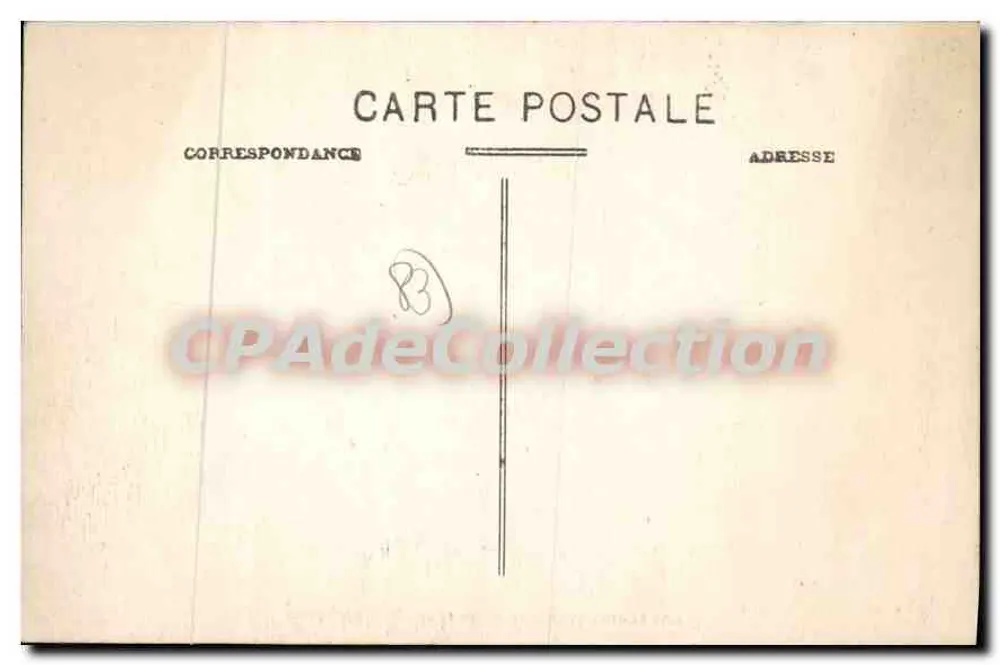 Cavalaire (Var) — A Praia e seus Pinheiros Marítimos — Foto Malet La Choix - Verso