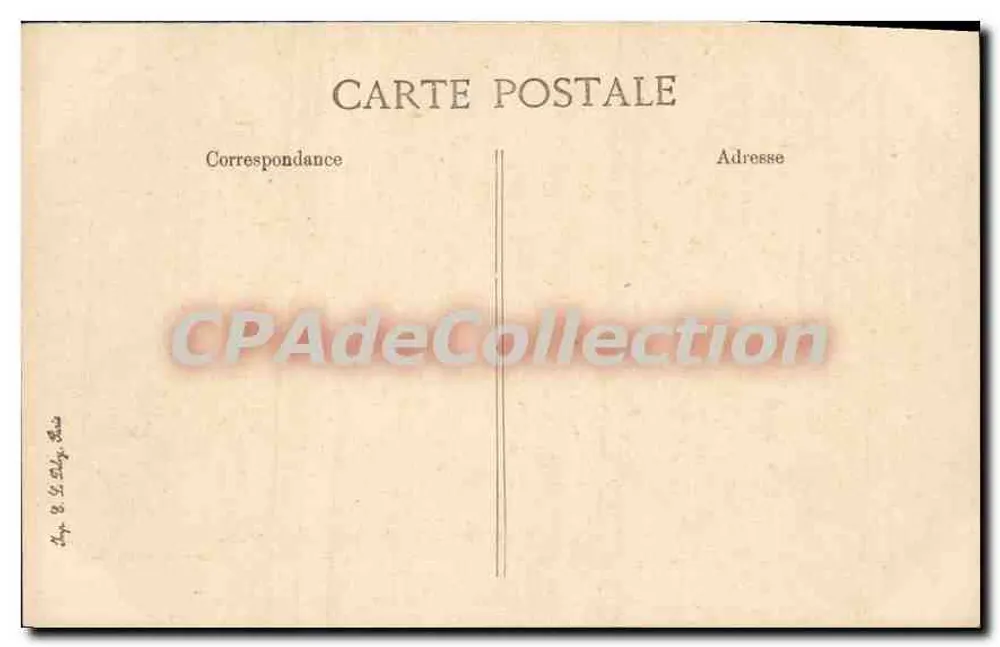 Toulon — Boulevard de Strasbourg und Theater — Verlag BPD, Nr. 108 - Rückseite