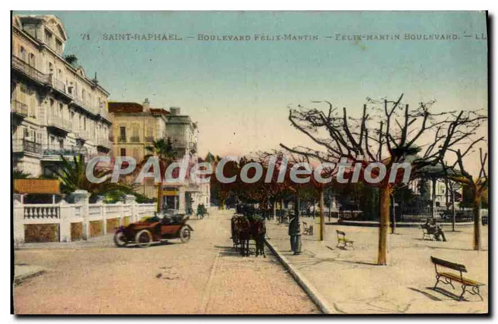 Saint-Raphaël — Boulevard Félix-Martin — LL - Frente