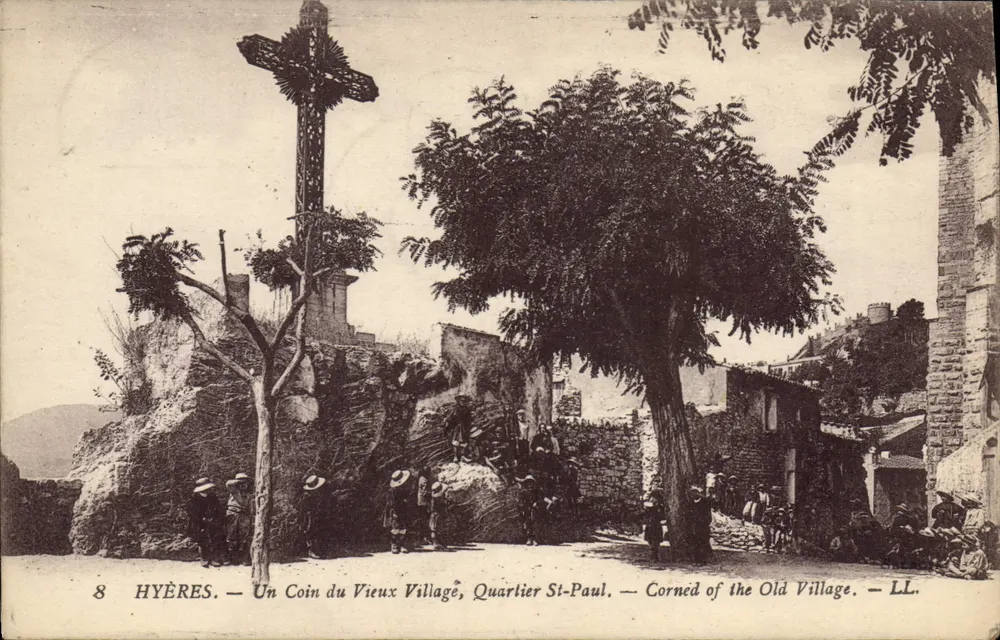 Hyères — Ein Eckchen des alten Dorfes, Viertel St-Paul — LL. n°8 - Vorderseite