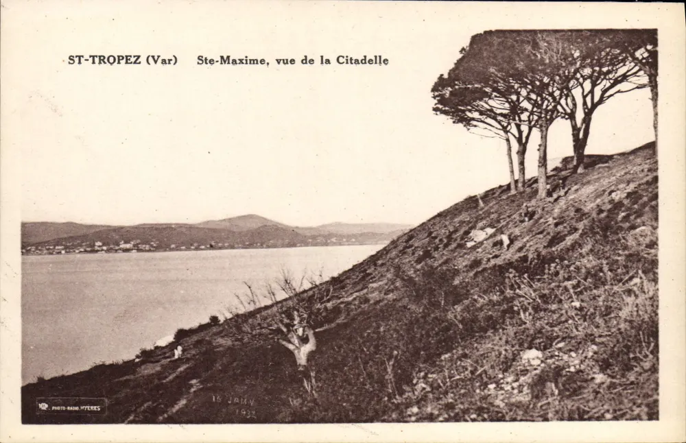 St-Tropez (Var) - Ste-Maxime, vista da Cidadela — Photo-Raim Hyères, n°102 - Frente