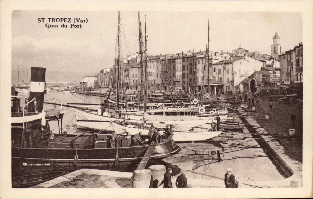 ST TROPEZ (Var) — Quai Portu — Photo-Radio MYÈRES - Awers