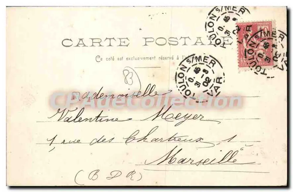 Tamaris-sur-Mer, nahe Toulon — Allgemeine Ansicht — Edition Lévet et C° - Rückseite