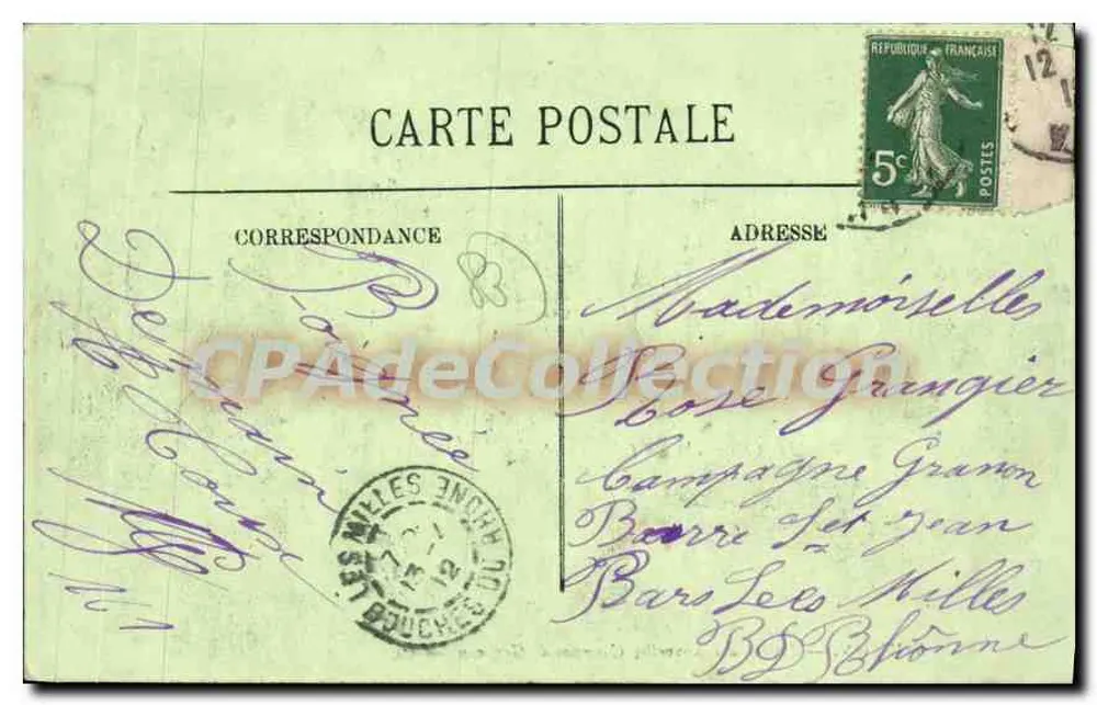 Toulon — Eingang zu den neuen Kasernen von Grignan — LL - Rückseite