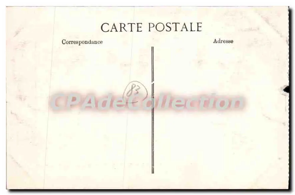 Costa do Azul — Hyères — Estrada da Hermitage — Hermitage Road — Editor ELD, n° 2727 - Verso