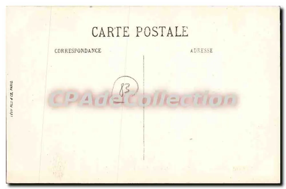 Hyères — Presqu'île de Giens — Place de l'Église — Selecta - Rückseite