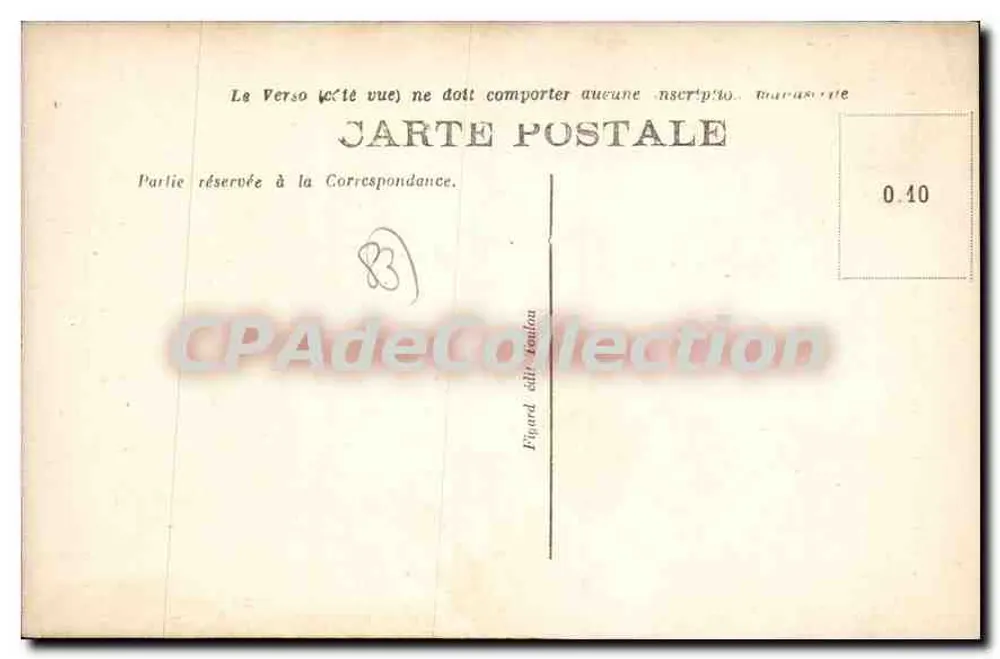 Toulon — A Catedral — Figard, editor - Verso
