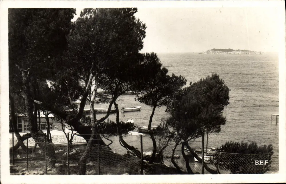Ansicht der Insel Bandol — Côte d'Azur — Les Belles Éditions Françaises, n°13099 - Vorderseite