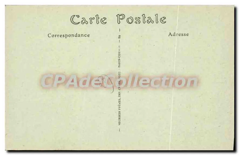 Corniche d'Esterel — Le Trayas — La Bale de la Figarelle — JND Hol, n°261 - Verso