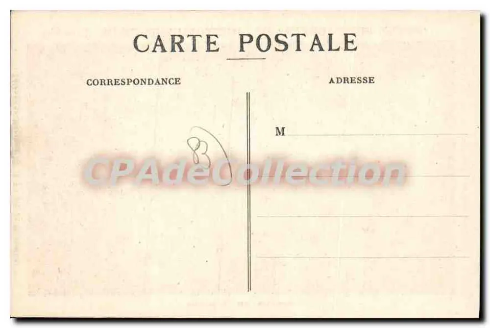 Ruinen des 9. Jahrhunderts — Hôtel-Restaurant de Montrieux-le-Vieux (Var) — Verlag unbekannt - Rückseite