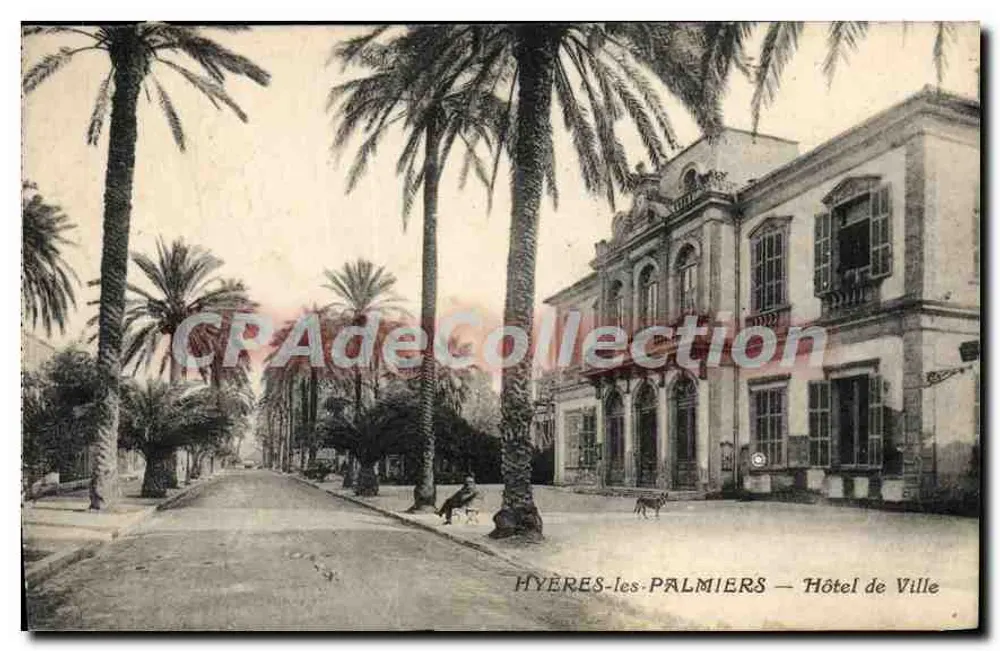 Hyères-les-Palmiers — Rathaus - Vorderseite