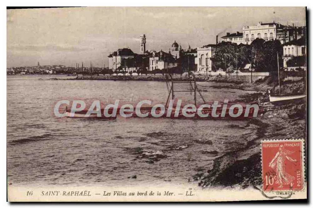 Saint-Raphaël — Die Villen am Meer — LL. - Vorderseite