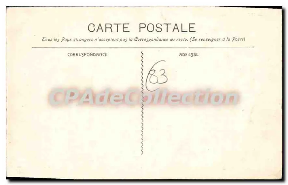 Hyères - Visão Geral das Casernas — Guende Fot. Marseille, n°1386 - Verso